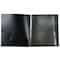 JAM Paper Heavy Duty Plastic 10-Pocket Folder, 2ct.
